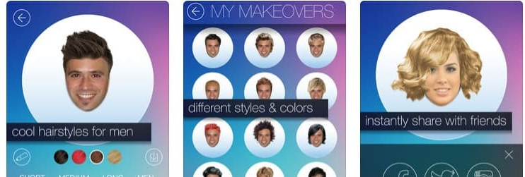 Apps para el cabello y peinados